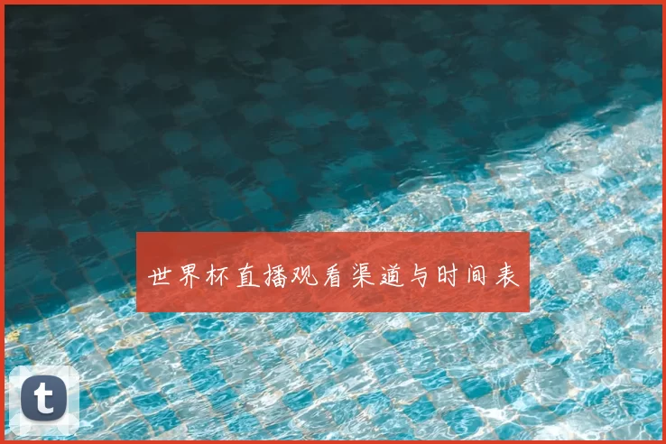 世界杯直播观看渠道与时间表
