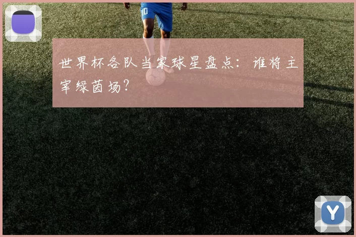世界杯各队当家球星盘点:谁将主宰绿茵场?