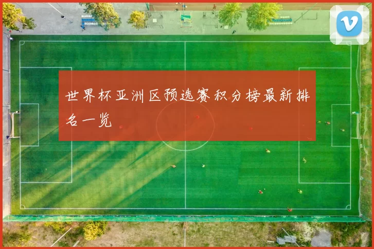 世界杯亚洲区预选赛积分榜最新排名一览
